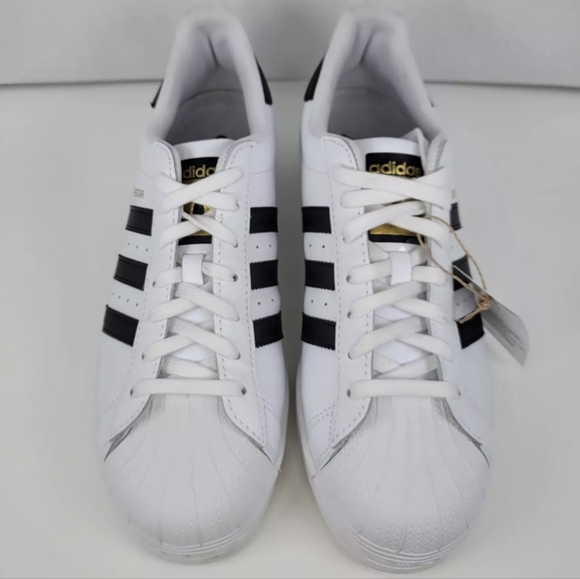 Adidas Originals Men's Superstar Shoes 9.5 White/Black EG4958 - Picture 5 of 13